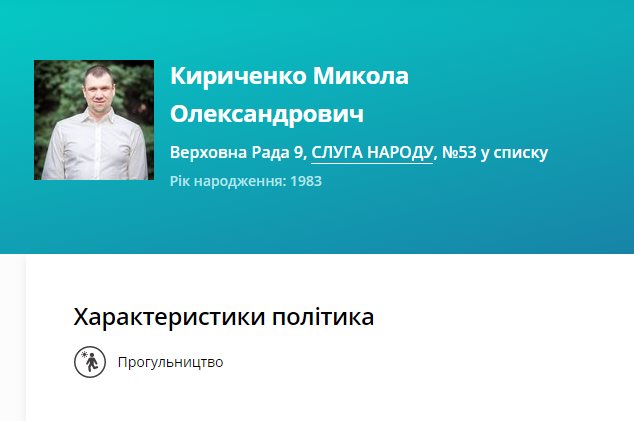 Кириченко Николай Александрович полное досье компромат