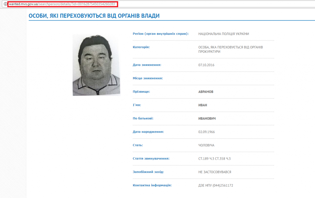 Аврамов Иван Иванович полное досье компромат