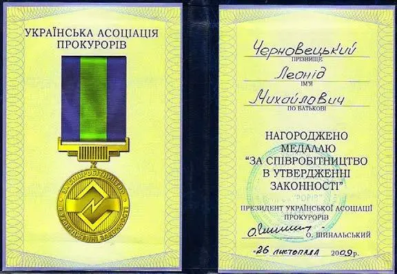Черновецкий Леонид Михайлович полное досье компромат