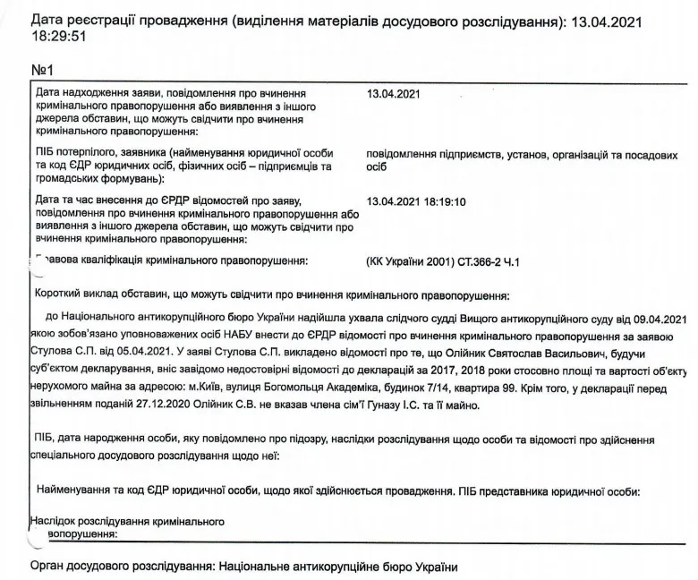 Олейник Святослав Васильевич полное досье компромат Олейник Святослав Васильевич полное досье компромат